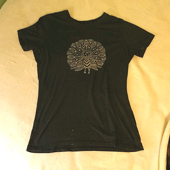 Black Peacock Shirt - Picture 1 of 2
